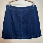 Charter Club NWT  Jean Shop Womens Skirt‎ Button Down Pockets Sark Wash Size 14 Photo 5