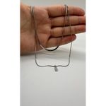 Boutique Letter S Necklace, Double Layer Initial S Pendant Necklace Photo 3