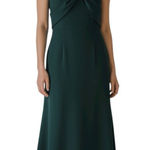 Lulus  Formal Mermaid Floor Length Off Shoulder Green Evening Dress Womens XL Photo 0