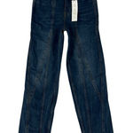 ZARA The High Rise Paneled Jeans 100% Cotton Tapered Straight Leg NWT Photo 0