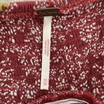 Free People Summer Picnic Printed Mini Dress Raisin Combo Brown Floral Brown Photo 9