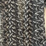 LuLaRoe ⭐️ Black feather print Monroe sheer kimono cardigan with fringe small Photo 11