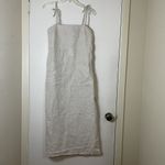 Reformation NEW! daphne linen midi dress oatmeal beige Small -no belt- Photo 2