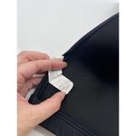 COCOSHIP Black Ruched Padded Halter Style Bikini Top Women’s Size 34B / C Photo 4