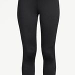 Sofia Vergara Womens Capri Leggings Size XL 16-18 Black Nylon Spandex New Photo 2