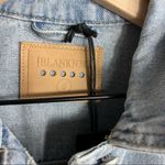 BLANK NYC  Dip Dye Distressed Denim Jacket NWT in Size Small Photo 3