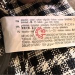 ZARA NWT Gingham straight leg Black and White Checkered Pants M Photo 12