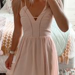 BCBGeneration Baby Pink Mini Dress Photo 0