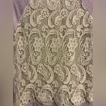 Garage - Light Purple Sweatshirt with Chiffon & Crochet Back (EUC) Medium Photo 2