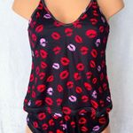 Boutique Black & Multi-Colored, Kiss, Pajama Set Photo 0