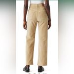 Levi's  Womens Corduroy Ribcage Straight Ankle Zip Jeans size 26x27 NWT Photo 2