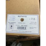 Rothy's The Summer Sandal in Golden Sun NIB 7.5 Photo 5