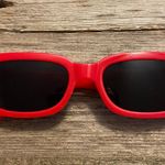 ‼️Red Rectangle Sunglasses‼️ Red Photo 0