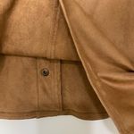 Jolt #123  camel vegan suede mini skirt Photo 9