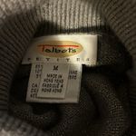 Talbots  Petites Wool Blend Cropped Sweater Sz MP Short Sleeve Sparkly Turtleneck Photo 4