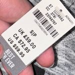 PINK - Victoria's Secret  Sweater grey distressed crewneck sweatshirt Photo 4