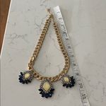 Elegant Mint Green and Blue Statement Necklace Great Condition Photo 7