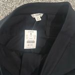 NWT JCrew Factory Petite Ponte Straight Leg Pants Sz 8P Black Photo 2