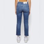 AGOLDE  Women's Riley High Rise Straight Jeans in Blue Silence, size 30 Photo 13