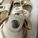 Rag and Bone  Evelyn Tie Up  Gladiator Sandals in Ivory Size 8.5 Photo 11