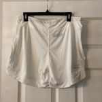 Adidas Women's White Shorts size M brand new with tag inseam 6” waist 34” Photo 3