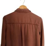 Free People  Under Your Spell Lace Up Blouse XSmall Photo 5