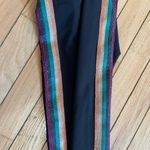 Spiritual Gangster Spiritual Ganster Blk Tights w/Metallic Stripe szXS Photo 3