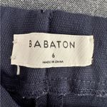 Babaton Aritzia Ankle Crop Pull On Cohen Pant Trousers Navy Blue | 6 Photo 8