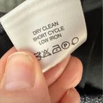 Carlisle  Collection Black Silver Glitter Mid Rise Trouser Dress Pants Womens 16 Photo 8