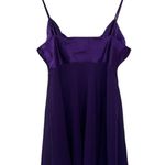 Victoria's Secret 90s Victoria’s Secret Silk Satin Sheer Babydoll Lingerie Top Purple Size Medium Photo 3