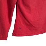 Athleta Shanti Scoop Neck 3/4 Sleeve Peasant Top Knit Stretch Pink Red Small Photo 6