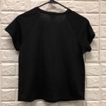 Many Many GOOD ViBE lightweight short sleeve juniors sweatshirt size M w/‎ pearl Black Photo 3