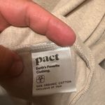 PACT 100% ORGANIC COTTON Tan Cardigan Sweater Relaxed Fit,made in India Size undefined Photo 3