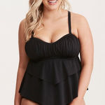 Torrid  Flounce Tiered Tankini Top Photo 0
