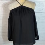 1. State Long Sleeve High Neck Blouse W/ Chiffon Sleeves,Womens size XS Photo 2