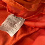 Under Armour  Size S Orange Coral Loose Fit Logo Pullover Hoodie Sweatshirt Photo 8