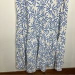 Polo Ralph Lauren Kai floral 100% linen dress blue & white size 14 Photo 4