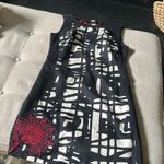 Desigual  Black Red Graphic Printed Sheath Dress Size 36 Photo 0