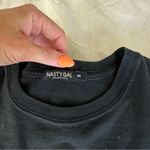 Nasty Gal cropped fortune cookie graphic tee Photo 2