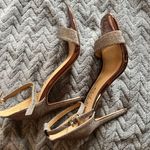 Wild Pair gold brown sparkle heels Photo 5