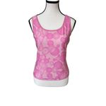 American Vintage 90'S VINTAGE BUBBLE GUM GRAPHIC Pink Lily's Of Beverly Hills tank top MEDIUM Photo 3