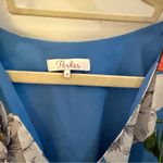 Parker  Blue Floral Mini Dress Photo 3