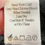 Coldwater Creek  Black Linen 3/4 Sleeve Button Up Blouse Large Photo 11