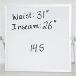 Banana Republic  Black White Sloan Pants Size 6 Short Ankle Stretch Trousers Photo 10