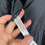 Free People  Black Cozy Good Side Jumpsuit V Neck Short Sleeve Lounge Relaxed M Photo 8