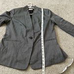 Loft size 14 Light grey blazer- lightweight & work appropriate inverted collar Photo 5