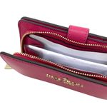 Kate Spade Staci Saffiano Leather Medium Wallet Pink Ruby New Photo 4