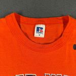 Russell Athletic Vintage Auburn Tigers T-shirt Orange Medium SS Tiger Walk Tee Photo 2