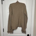 Staccato ‎ Open Front Cardigan Sweater Women's Size Medium Neutral Color Tasseled Photo 2