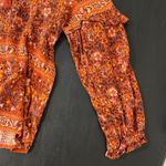 American Eagle Rayon Top. Boho. Size Medium. Floral Print Photo 4